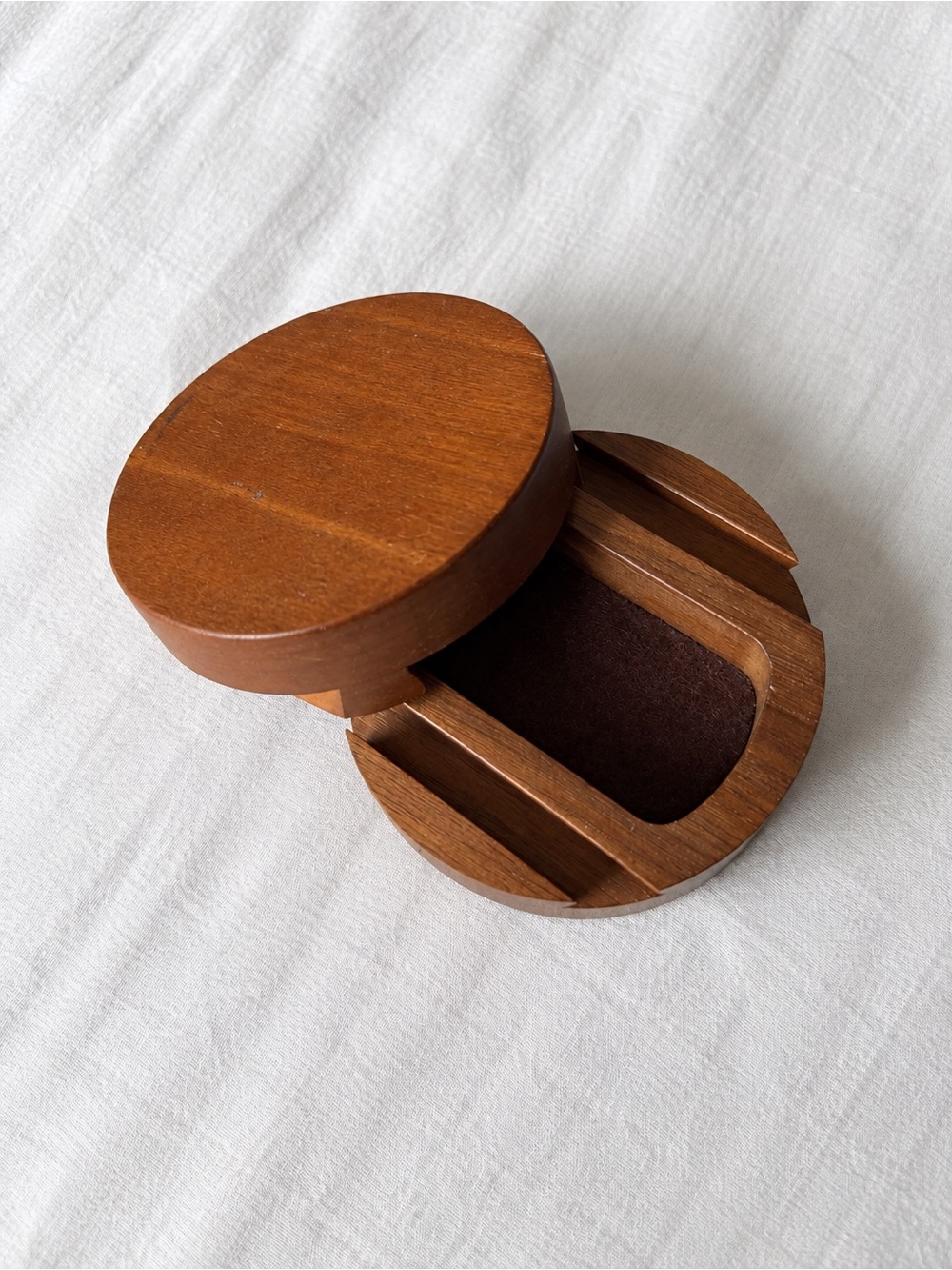 K. Altman Signed Handcrafted Wooden Puzzle Trinket Box | Made in Oregon